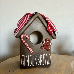 Gingerbread House Ornament - Brown